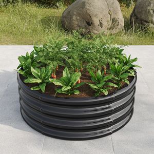 Jardinera Elevada de Metal de 32.08 x 11.4 Pulgadas de Alto, Jardinera Elevada para Exteriores, para Verduras, Patio Trasero, Macetas, Jardineras - Product Image 2