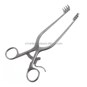 A-1 de qualité supérieure VERITAS manuel réutilisable (émoussé/pointu) Adson écarteurs jeu d'instruments 4x4 broches en acier inoxydable - Product Image 5