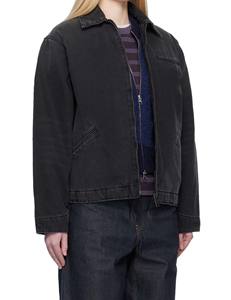 Chaquetas de trabajo vintage de lona de algodón con cremallera, estilo carpintero, unisex, de diseño personalizado, para mujer. - Product Image 3