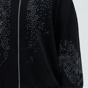 Survêtements légers et abordables pour hommes avec strass, broderie personnalisée et effet vieilli - Product Image 3