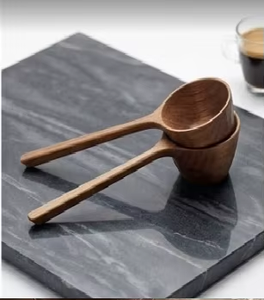 Handcrafted Modern Design Eco-Friendly Wooden Coffee Scoop Long Handle <b>Measuring</b> <b>Spoon</b> Natural Wood Kitchen Coffee Tea Sugar - Product Image 5