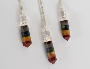 Péndulo de Radiestesia Metálico Multicolor Hecho a Mano, Duradero, de Calidad Premium, para Chakras - Product Image 5