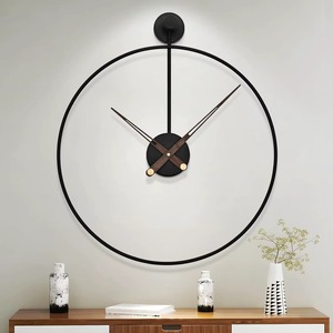 Premium Metal <b>Wall</b> <b>Clock</b> Elegant Modern Luxury Decorative Hanging Round <b>Wall</b> <b>Clock</b> - Product Image 4