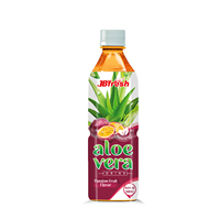 Private Label Aloë Vera Drink 500Ml Petfles Van Vers Aloë Vera Blad Met 30% Vruchtensap Vietnam Gezonde Drank Merk
