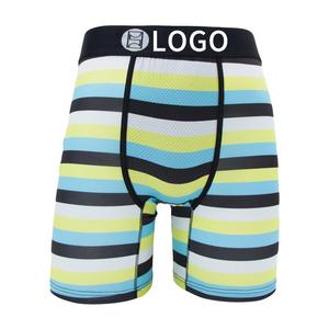 Ropa Interior Deportiva Exclusiva y Moderna para Hombre, Calzoncillos Boxer Anti Desgaste para Fitness con Logotipo en la Cintura, Personalización OEM - Product Image 1