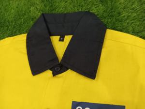 Chemises de travail haute visibilité unisexes 100% coton certifiées Oeko-Tex, logo personnalisé, réfléchissantes, de sécurité - Product Image 5