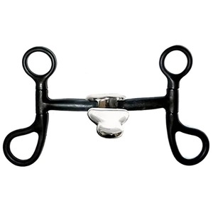 Bocado de Acero Inoxidable para Caballo con Revestimiento de Goma Suave, Bocado Ecuestre Cómodo para Montar a Caballo - Product Image 6