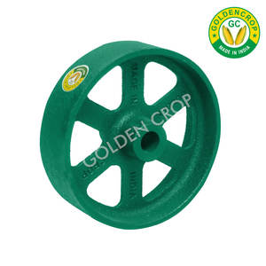 Rueda de arado de animales de alta calidad Fabricante y venta de exportadores Nueva condición Rueda de arado de cultivo dorado - Product Image 5