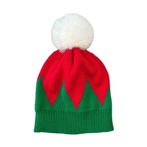 Chapeaux en tricot pour enfants avec pompons, thème Noël et elfes - Product Image 2