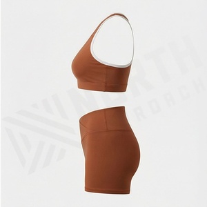 Conjunto de Yoga para Mujer, Ropa Deportiva, Bra Deportivo, Leggings, Ropa Deportiva sin Costuras, Ropa Atlética, Ropa para Ejercicio - Product Image 3