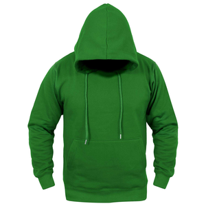 Sweat à capuche unisexe oversize uni à manches longues pour l'hiver, 100% coton molletonné/éponge française, respirant, écologique, options de tailles - Product Image 1