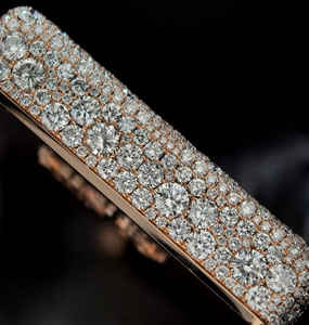 Pendentifs de mariage/fiançailles vintage en or jaune 10 carats, diamants taillés de laboratoire IGI/GIA, unisexe, pour style hip-hop, bijoux rap - Product Image 3