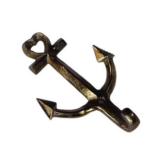 Reproduction antique classique ancre crochet mural en aluminium classique en forme de manteau chapeau crochets vêtements décoration de la maison métal artisanat - Product Image 1