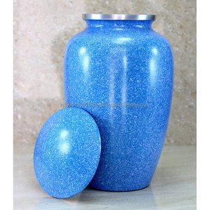 โกศบรรจุอัฐิสำหรับผู้ใหญ่ ขนาด 10 นิ้ว ทำจากอะลูมิเนียม ความจุ 200/220 ลูกบาศก์นิ้ว สไตล์อเมริกัน รับผลิตตามสั่ง ขายส่ง ปรับแต่งได้ - Product Image 3