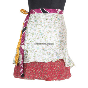 Minifaldas Convertibles de Seda para Mujer, Estilo Hippie, Falda Mágica de Seda, Estilo Casual con Cintura Natural, Chic - Product Image 4