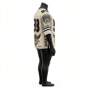 Maillot de football pour femmes 180 Micro Mesh Polyester Crème Noir Marron Panneaux aux manches Sublimation Logo personnalisé Maillot de football pour femmes - Product Image 3