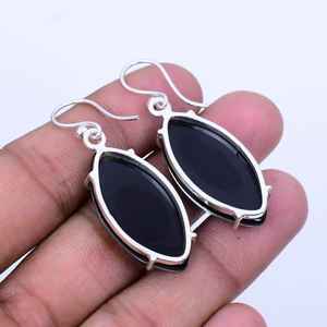 Boucles d'oreilles australiennes en opale de feu triple, faites à la main, en argent sterling 925, bijoux bohèmes, cadeau original pour femme - Product Image 5