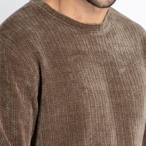 Sweat-shirt surdimensionné pour homme en coton molletonné, col rond, streetwear, décontracté, vêtements de sport, entraînement, logo personnalisé OEM - Product Image 5