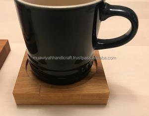100% High Quality <b>Wooden</b> <b>Coaster</b> square <b>Wooden</b> <b>coaster</b> for Coffee Tea Bar <b>Coaster</b> at Low Price - Product Image 1