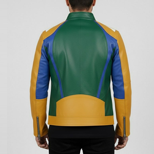 Nonwoven Leather <b>Jacket's</b> Genuine Leather Sheepskin <b>Shearling</b> Decoration Winter Latest Winter Season <b>Bomber</b> Winter <b>Jacket</b> Men - Product Image 2