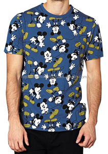 Camiseta cómoda para hombre 100% algodón Diseño personalizado Impresión digital Servicio OEM Precio de fábrica Proveedores de Bangladesh a granel - Product Image 3