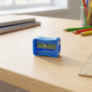 Sacapuntas Portátil al por Mayor con Contenedor de Virutas para Escuela, Oficina, Viajes y Necesidades Diarias de Escritura - Product Image 4