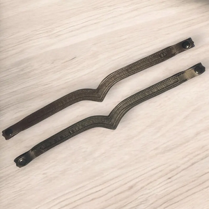 Cintas para la Frente de Caballo de Cuero Indio con Decoración Premium de Diamantes y Cristales, Hechas a Mano, Duraderas, para Tamaños Full Cob y más - Product Image 4