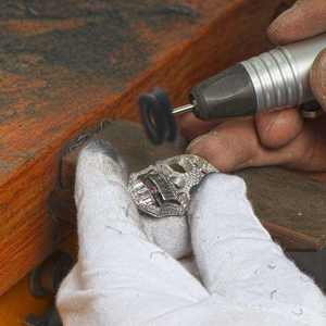 Broche de Calavera Esqueleto Personalizado de Plata de Ley 925 con Moissanita VVS Iced Out para Hombre y Mujer, Regalo para Fiesta, Joyería Fina Hiphop - Product Image 4