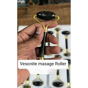 Rodillo de Masaje Facial de Cuarzo Vasonita al por Mayor a Precio de Fábrica, Piedras Naturales Hechas a Mano, Herramienta de Masaje con Gemas - Product Image 2