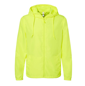 Chaqueta Cortavientos con Cierre para Hombre, Estilo Único, Ligera, con Capucha, Forro de Malla, Impermeable, Tipo Anorak - Product Image 1