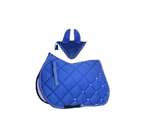 Juego de Almohadillas y Vendas Blancas para Montar a Caballo, Diseño OEM con Logotipo Personalizado, Almohadilla de Salto para Caballos - Product Image 2