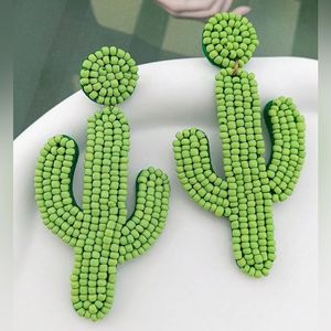 Pendientes elegantes hechos a mano con cuentas para mujer, joyería de moda de primera calidad a precio económico. - Product Image 6