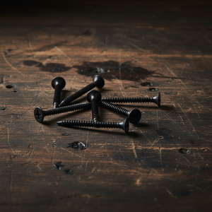 Vis à tête trompette PDC en acier au carbone de qualité industrielle, métrique/pouce, classe 8.8, filetage standard, phosphate noire, pour plaques de plâtre - Product Image 3