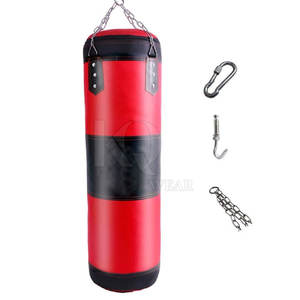 Saco de Boxeo Profesional de Cuero, Ligero, Ecológico, con Alto Relleno, para Entrenamiento de Boxeo, Kickboxing, MMA y Artes Marciales - Product Image 2