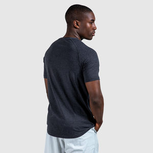 Camisetas de manga larga para hombre con cuello redondo, estilo outdoor, corte holgado y pedrería - Product Image 3