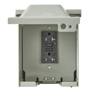 Pannello Elettrico con Presa GFCI da 20 AMP, Scatola Elettrica IP54 Resistente alle Intemperie per Esterni, Sistemi Elettrici GFCI per Camper - Product Image 1