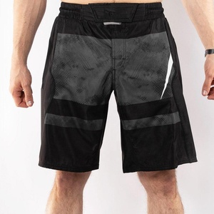 กางเกงขาสั้น MMA สำหรับผู้ชายทนทานกางเกงฝึกยืดพิมพ์ลายซับลิเมชัน - Product Image 4