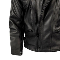 Veste de moto unisexe en cuir véritable de haute qualité, grande taille, personnalisable, best-seller, à prix abordable et avec service OEM