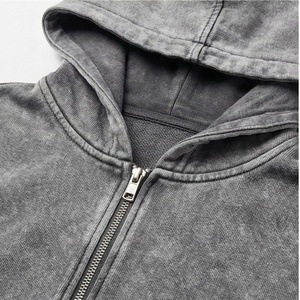 Conjunto Deportivo de 2 Piezas para Hombre, Lavado Ácido, Antiarrugas, Algodón y Poliéster, Tallas Grandes, Sostenible, Color Personalizado - Product Image 4
