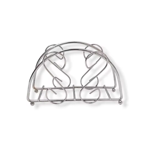 Porta Servilletas de Acero Inoxidable, Accesorio de Escritorio para Uso en Mesa - Product Image 4