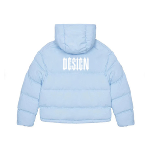 Oem Wholesale Casual Street Winter Detachable Hood Puffer <b>Coat</b> Jacket Custom Waterproof Ripstop Down Puffer Jacket for Men's - Product Image 2