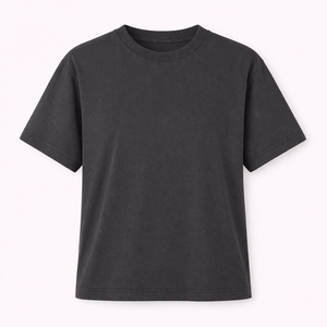 เสื้อยืดคอกลมผ้าเจอร์ซีย์คอตตอนสำหรับผู้หญิง ไซส์พลัส ระบายอากาศได้ดี เป็นมิตรกับสิ่งแวดล้อม สไตล์ลำลอง รับผลิตแบบ OEM/ODM พร้อมสกรีนโลโก้ตามสั่ง - Product Image 2