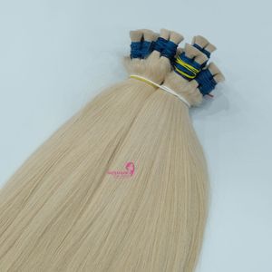 Extensions de cheveux humains naturels droits vietnamiens de qualité supérieure NiceHair ruban à cuticules alignés prix d'usine approvisionnement en vrac - Product Image 3
