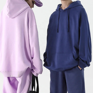 Ensemble de survêtement unisexe à capuche pour homme et femme, ensemble assorti pour couple, pantalon de jogging décontracté en coton 100% - Product Image 3