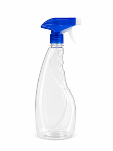 500ml for Blue Regular Shape PET <b>Plastic</b> Trigger Spray <b>Bottle</b> <b>Empty</b> for Household Cleaning Detergent and Skin Care Packaging - Product Image 2