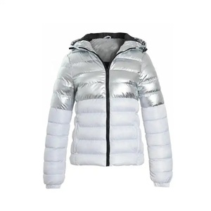 Chaqueta acolchada ligera de invierno, impermeable, de alta calidad, al por mayor, para mujer. - Product Image 6