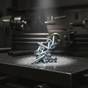 สกรูหัวจม PDC เมตริก/นิ้ว สำหรับงานไม้ เจาะเกลียวเองได้ หัวฟิลลิปส์/โพซิไดรฟ์ ชุบสังกะสี เหล็กกล้าคาร์บอน/สแตนเลส เกลียวหยาบ - Product Image 1