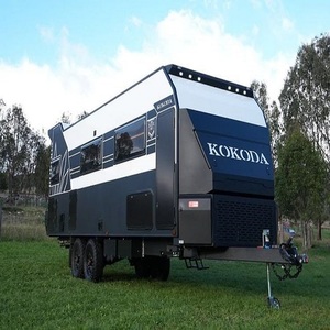 Caravane de camping avec double essieu et suspension indépendante pour des voyages de camping prolongés - Product Image 2