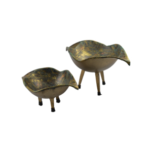 Soporte para Pastel con Diseño de Hoja Decorativa, Fabricado en Hierro Fundido de Alta Calidad con Acabado Pintado - Product Image 3