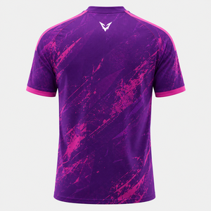 Camiseta de Fútbol para Hombre Valor, Manga Corta, Cuello en V, Estampado Sublimado, Poliéster que Absorbe la Humedad, Ajuste Atlético, para Todas las Temporadas - Product Image 3